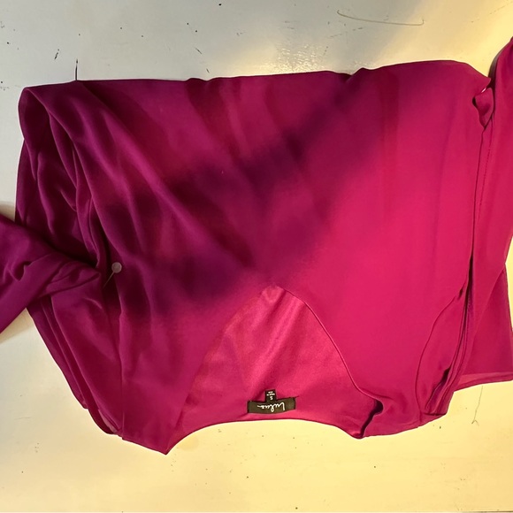 Lulu's Magenta High Low Dress - Picture 3 of 7